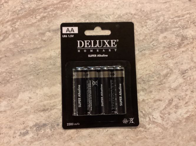 Hovedbilde Batteri AA, 4 pk
