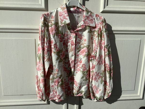 Hovedbilde Rose crepe shirt, flower