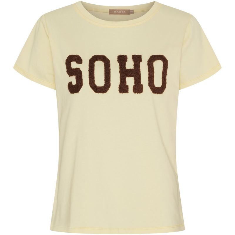 MdcHerdis tee, yellow/brown