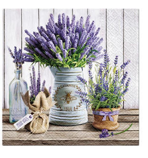 Hovedbilde Serviett lunsj lavendel