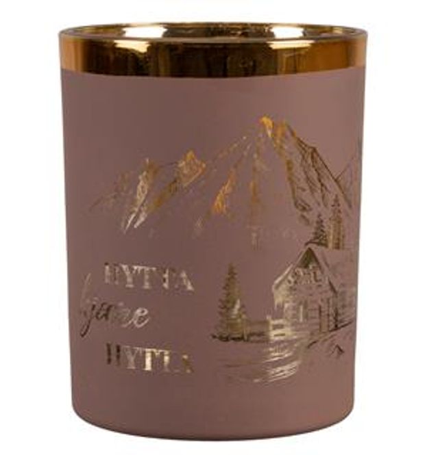 Hovedbilde Lysglass hytta kjære hytta, matt lyng