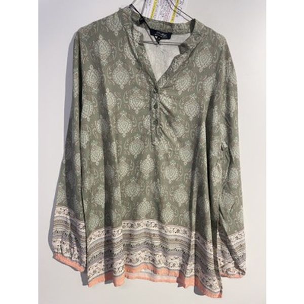 Bilde av Summer mixi shirt, salvie