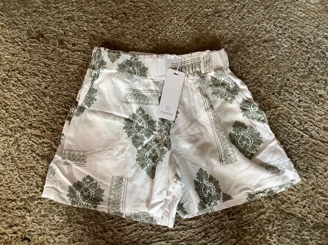 Hovedbilde Mina lin shorts, khaki