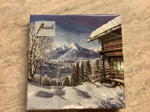 Hovedbilde Serviett mountain