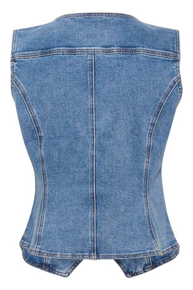 CRFatima denim waistcoat